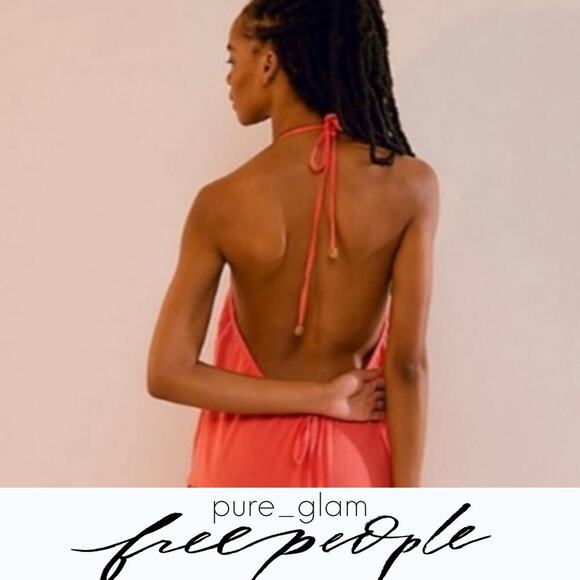 Free People maxi dress trave vacation long boho - Picture 6 of 6